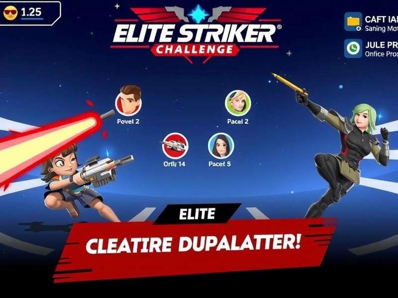Elite Striker Challenge Gameplay Screenshot